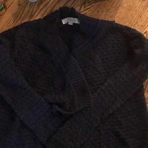Navy blue Loft cardigan